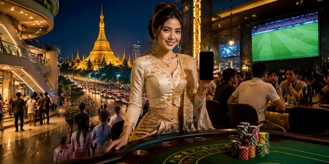 yangon sule pagoda football betting longyi